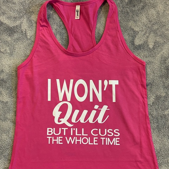 Next Level Apparel Tops - Women’s racer back workout tanks